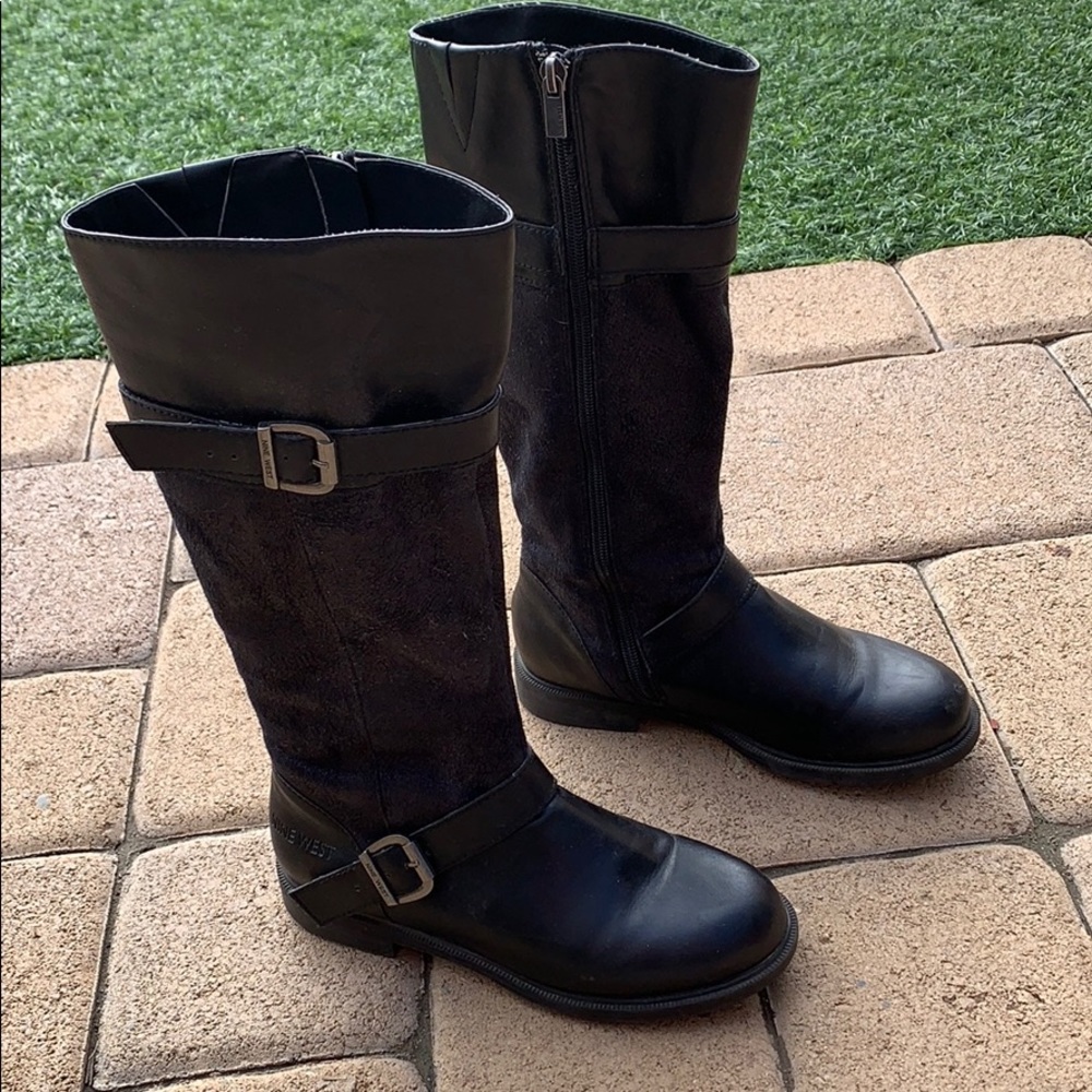 Nine West black boots